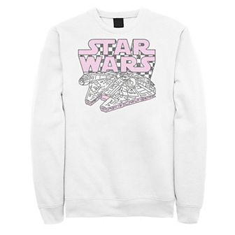 Men's Star Wars Millennium Falcon Checkered Logo Sweatshirt