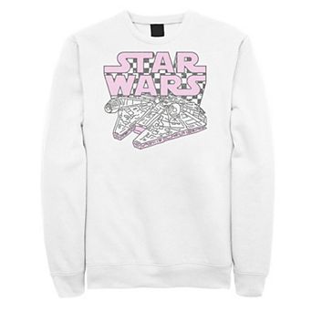 Men's Star Wars Millennium Falcon Checkered Logo Sweatshirt