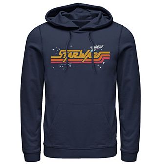 Men's Star Wars Millennium Falcon Retro Title Logo Hoodie