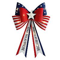 Celebrate Together Americana Patriotic LED Bow Deals