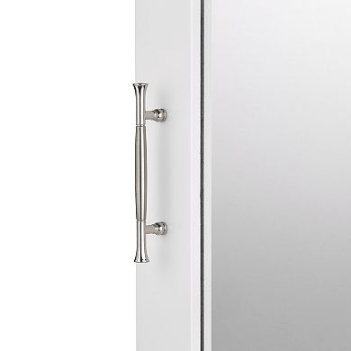 RiverRidge Home Somerset White Mirror Wall Cabinet