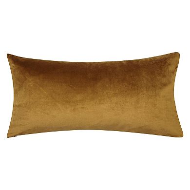 Edie@Home Split Stripe Colorblock Lumbar Throw Pillow