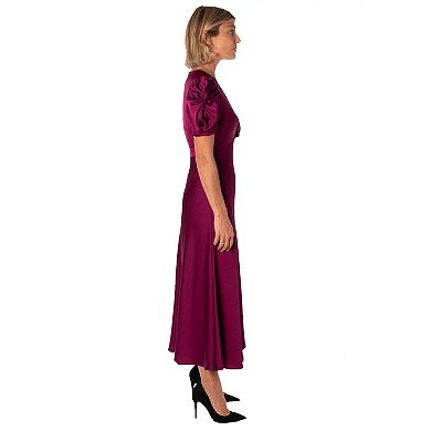 Women's Taylor Knot Front Maxi Dress