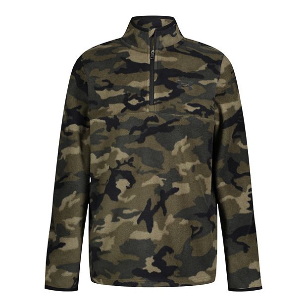 Under armour camo half zip online pullover