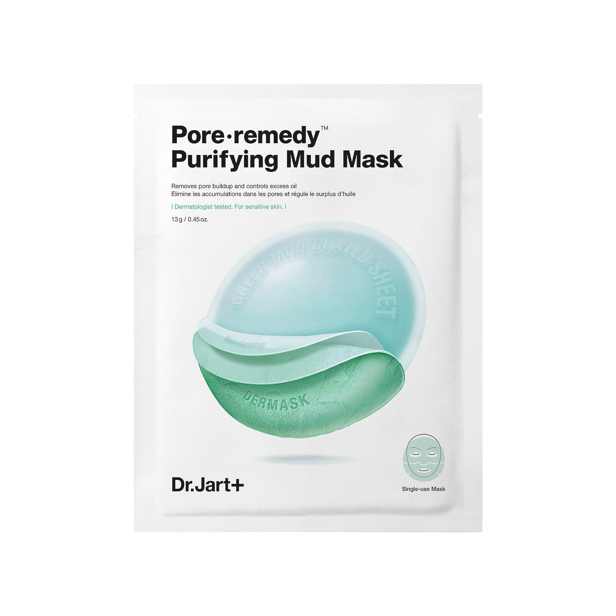 Dr. Jart Pore Remedy Purifying Mud Face Mask, Size: 0.46 Oz, None