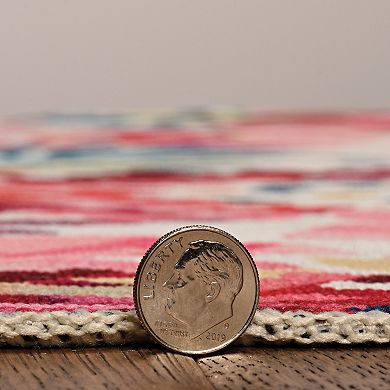 Linon Machine Washable Julian Area Rug