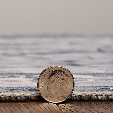 Linon Machine Washable Harris Area Rug