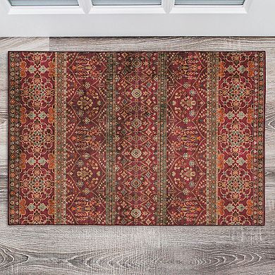 Linon Machine Washable Neil Area Rug