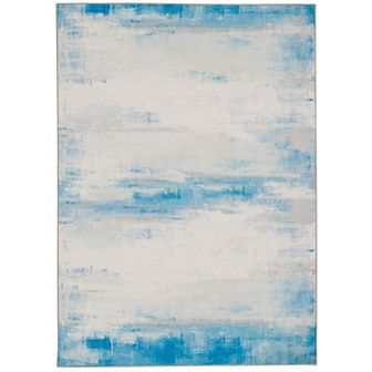 Linon Machine Washable Tiana Area Rug
