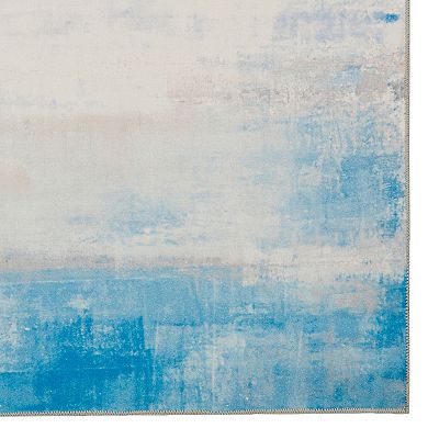 Linon Machine Washable Tiana Area Rug Tiana