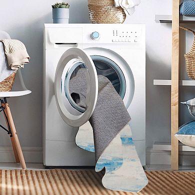 Linon Machine Washable Tiana Area Rug Tiana