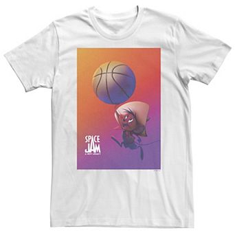 Big & Tall Space Jam: A New Legacy Speedy Gonzales Basketball Poster Tee