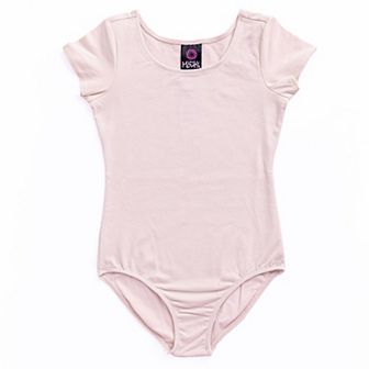 Girls 4-16 Rainbeau Moves Short Sleeve Leotard