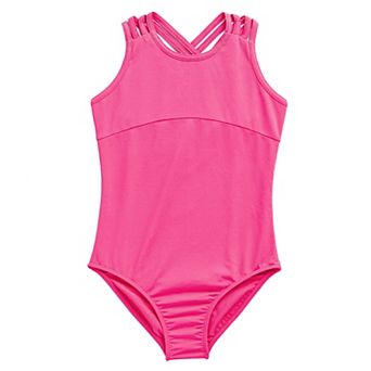 Girls 4-16 Rainbeau Moves Strappy Cami Leotard