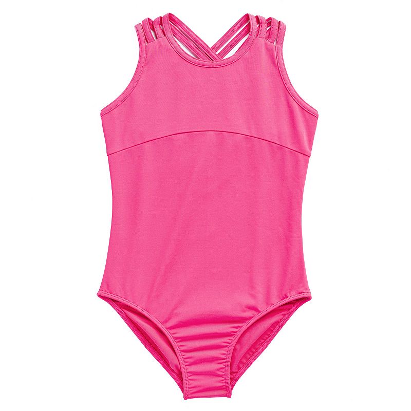 33475300 Girls 4-16 Rainbeau Moves Strappy Cami Leotard, Gi sku 33475300