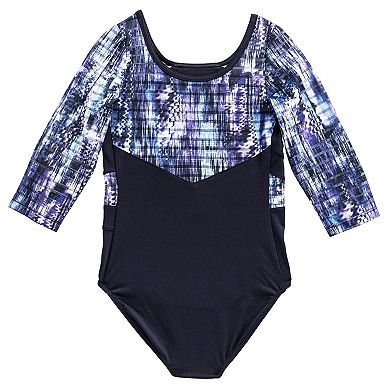 Girls 4-16 Rainbeau Moves 3/4-Sleeve Leotard