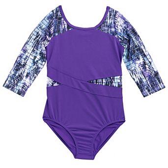 Girls 4-16 Rainbeau Moves 3/4-Sleeve Leotard