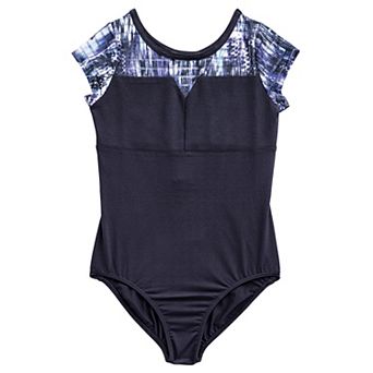 Girls 4-16 Rainbeau Moves Short Sleeve Leotard