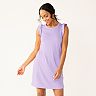 Women's Sonoma Goods For Life® Ruffle Sleeveless Knit Dress