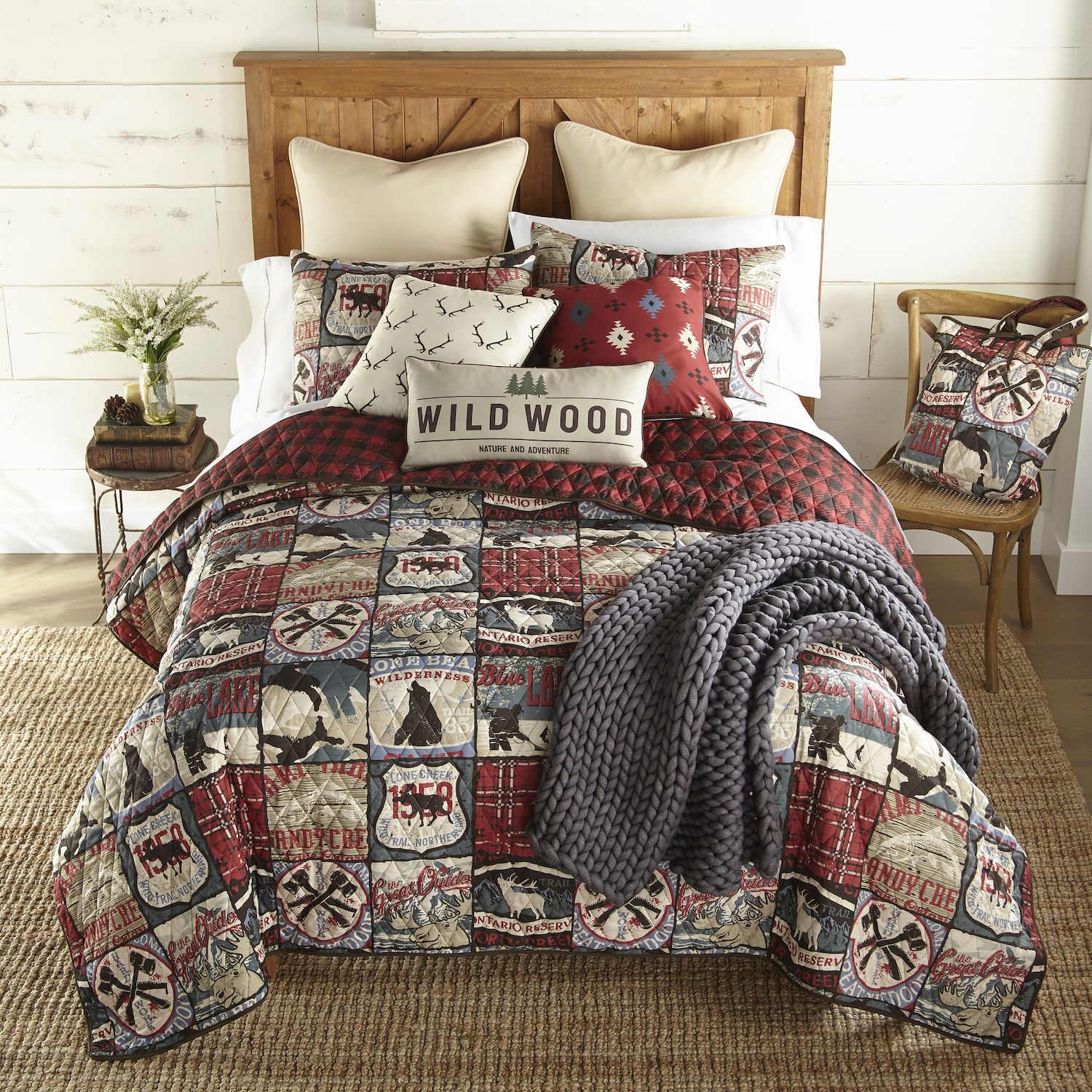 Image for Donna Sharp Great Outdoors Quilt Set with Shams at Kohl's.