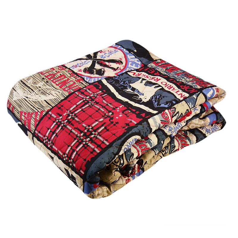 Donna Sharp Great Outdoors Throw, Multicolor