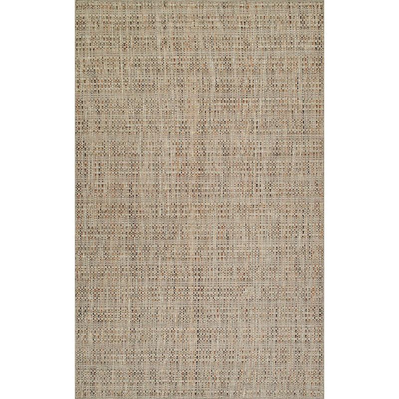 Addison Montana Casual Multitonal Solid Rug, Beig/Green, 8X10 Ft