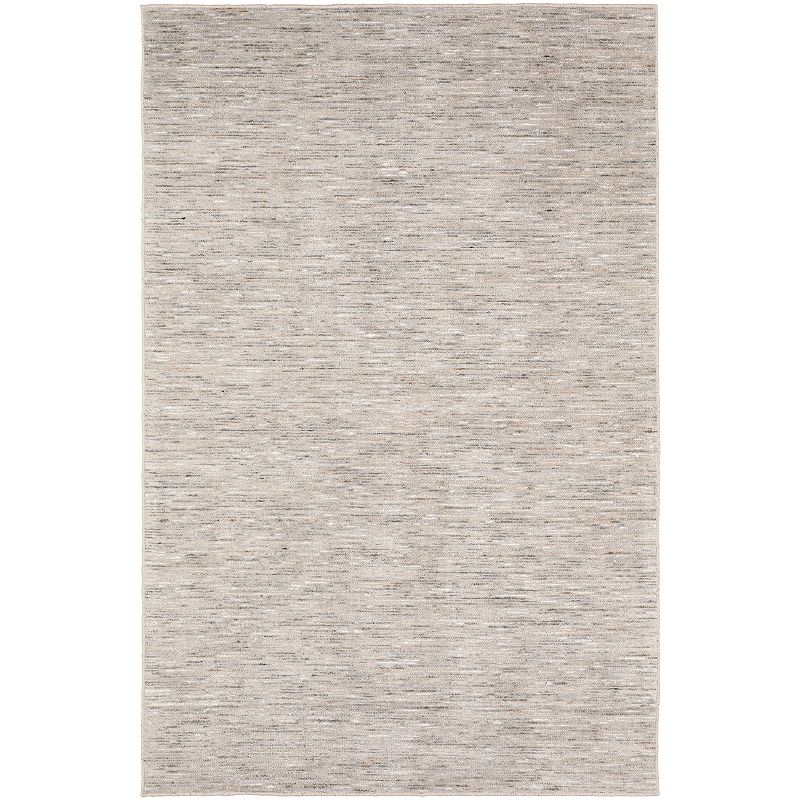 Addison Villager Active Solid Rug, Beig/Green, 8X10 Ft