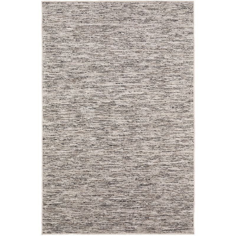 Addison Villager Active Solid Rug, Black, 3.5X5.5 Ft