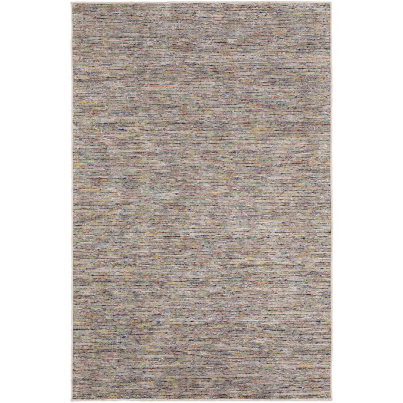 Addison Villager Active Solid Rug, Multicolor, 8X10 Ft