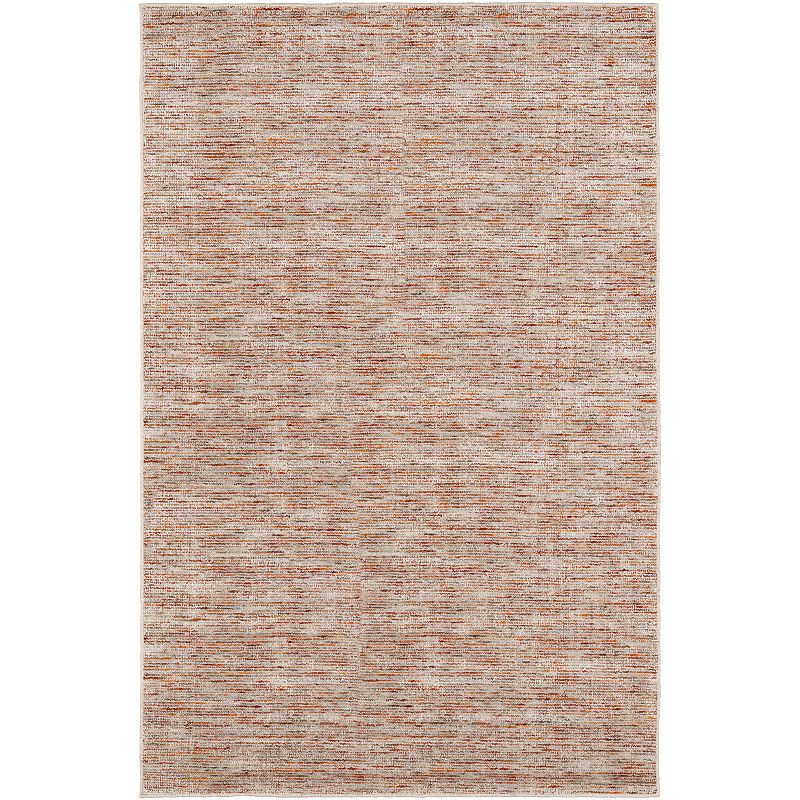 Addison Villager Active Solid Rug, Red, 3.5X5.5 Ft