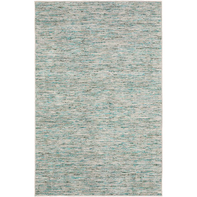 Addison Villager Active Solid Rug, Green, 8X10 Ft