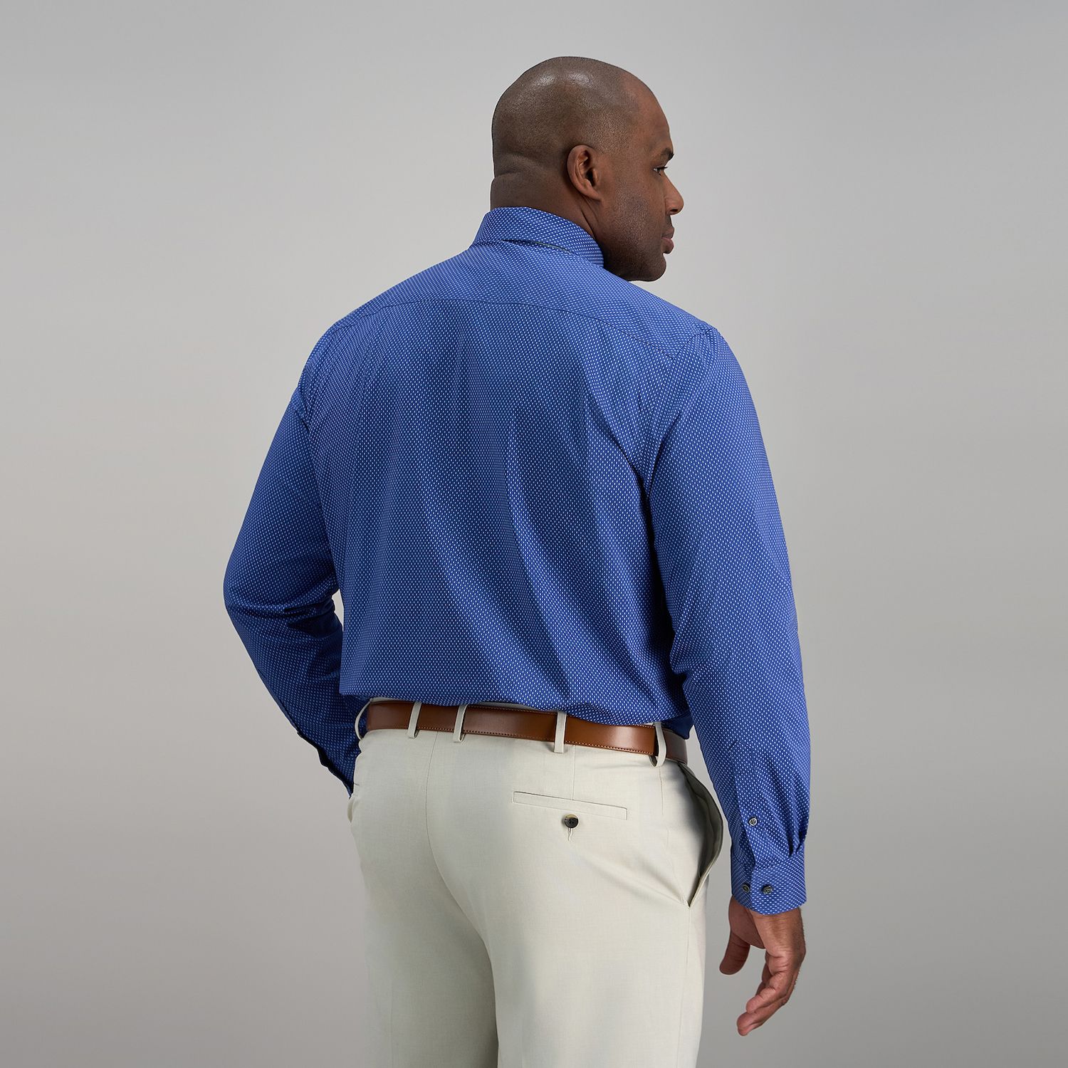kohl's haggar dress shirt Haggar Big & Tall Men's Premium Comfort Classic Fit Dress Shirt, White, 19 34/35, Cotton