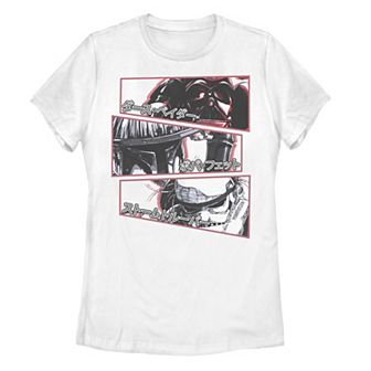 Juniors' Star Wars: Visions Stacked Panel Poster Tee