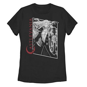 Juniors' Castlevania Alucard Portrait Poster Tee
