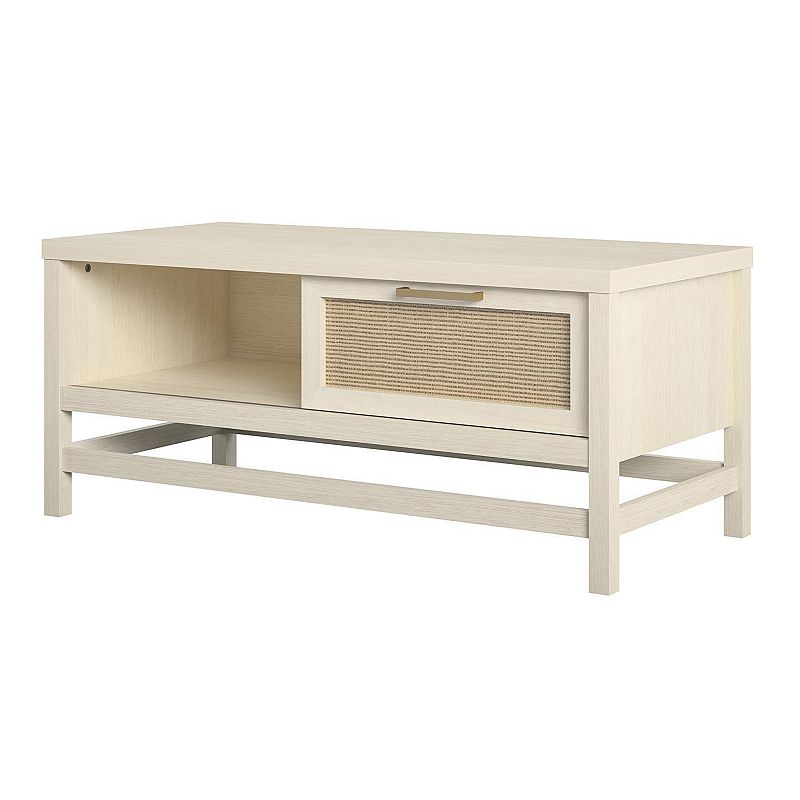 Ameriwood Home Lennon Coffee Table, Beig/Green