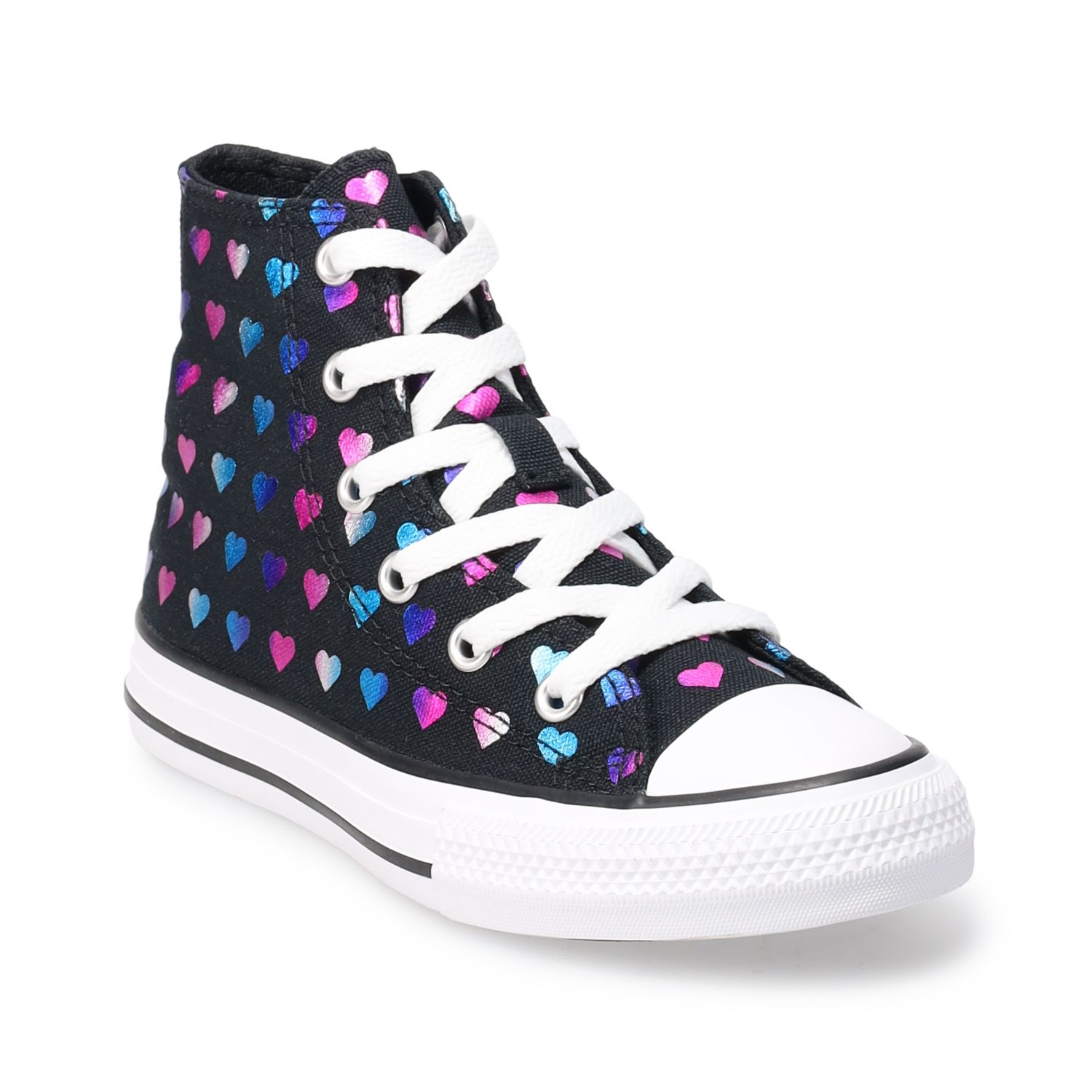 kohls black converse
