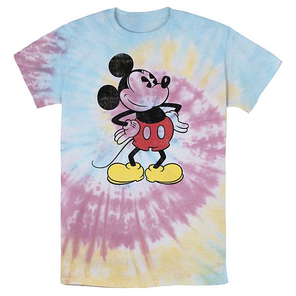 Disney's Mickey Mouse Men's Hands on the Hip Pose Wash Tee