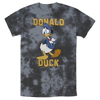 Men's Disney Donald Duck Angry Pose Arms Crossed Wash Tee