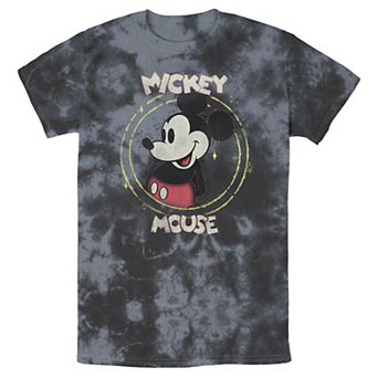 Men's Disney Mickey And Friends Spotty Mickey Mouse Portrait Wash Tee