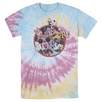 Men's Disney Mickey And Friends Classic Group Shot Wash Tee