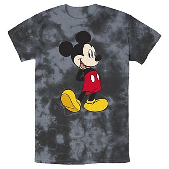 Disney's Mickey Mouse Men's Smiling Pose Wash Tee