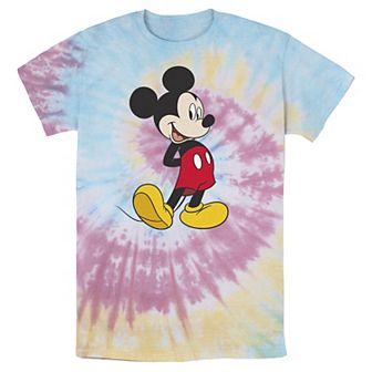Disney's Mickey Mouse Men's Smiling Pose Wash Tee