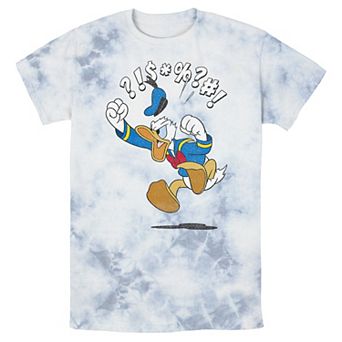 Men's Disney Mickey And Friends Donald Angry Jump Wash Tee