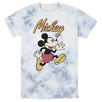 Men's Disney Mickey And Friends Mickey Classic Run Portrait Wash Tee