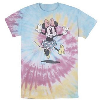 Men's Disney Mickey Jumping Minnie Wash Tee