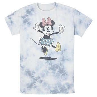 Men's Disney Mickey Jumping Minnie Wash Tee