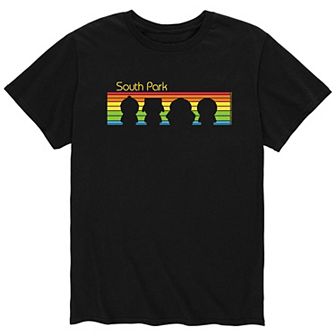 Men's South Park Rainbow Silhouettes Tee