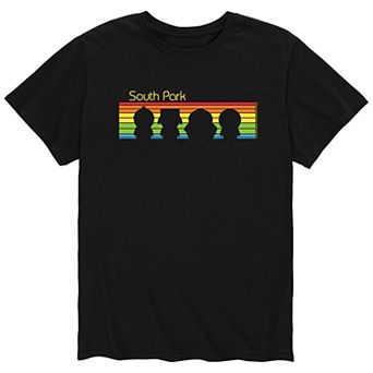 Men's South Park Rainbow Silhouettes Tee