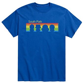 Men's South Park Rainbow Silhouettes Tee