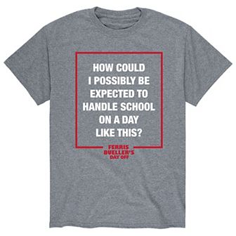 Men's Ferris Buellers Day Off Tee